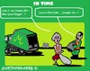 Cartoon: In Time (small) by cartoonharry tagged garbage,granny,time