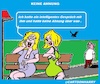 Cartoon: Keine Ahnung (small) by cartoonharry tagged ahnung,intelligent,cartoonharry