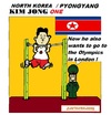 Cartoon: Kim Jung One (small) by cartoonharry tagged olympics,london,kim,jungun,northkorea,leader,cartoon,cartoonist,cartoonharry,dutch,toonpool