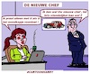 Cartoon: Nieuwe Chef (small) by cartoonharry tagged chef,cartoonharry
