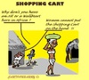 Cartoon: No ShoppingCarts (small) by cartoonharry tagged africa,shopping,carts