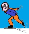 Cartoon: Skating (small) by cartoonharry tagged emotion,expression,winter