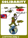 Cartoon: Solidarity (small) by cartoonharry tagged usa,europe,russia,is,solidarity
