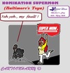 Cartoon: Super Mom (small) by cartoonharry tagged usa,baltimore,mothersday,mom,supermom,son,nomination