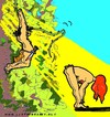 Cartoon: Tarzan (small) by cartoonharry tagged tarzan hitman cartoonharry