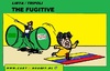 Cartoon: The Fugitive (small) by cartoonharry tagged libya,gadaffi,oil,flag,venezuela,cartoon,fugitive,cartoonist,cartoonharry,toonpool