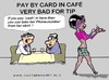 Cartoon: The Present (small) by cartoonharry tagged pay,cash,cafe,phonenumber,skirt,cartoonharry