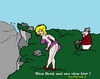 Cartoon: The View (small) by cartoonharry tagged view,foto,berg,cartoon,cartoonist,cartoonharry,dutch,toonpool