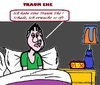 Cartoon: TraumEhe (small) by cartoonharry tagged traumehe,aufwachen