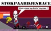 Cartoon: Verkiezingstrijd (small) by cartoonharry tagged verkiezingen,nederland,stokpaardjes,race,samson,roemer,cartoon,cartoonist,cartoonharry,dutch,toonpool