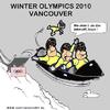 Cartoon: Winter Olympics Vancouver (small) by cartoonharry tagged bob,cartoonharry,olympics,vancouver