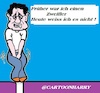Cartoon: Zweifler (small) by cartoonharry tagged zweifler,cartoonharry