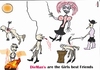 Cartoon: DieMans R the Girls best Friends (small) by Vanessa tagged girls,boys,diamanten,freunde,lebensversicherung
