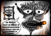 Cartoon: Hölle (small) by Vanessa tagged hölle,natur,mensch,evolution,erde,plane,zerstörung,krieg,ausbeutung,resourcen