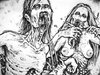 Cartoon: Zombie couple (small) by MrHorror tagged zombie couple two undead