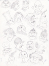 Cartoon: 27-04-11 (small) by funnybone tagged quirky,ugly,caricatures,hilarious
