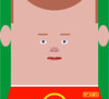 Cartoon: Wayne Rooney (small) by Hugh Jarse tagged football rooney overpaid twat