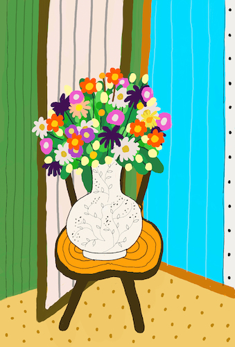 Cartoon: Bouquet de fleurs (medium) by Pascal Kirchmair tagged bouquet,blumenvase,vase,of,flowers,pascal,kirchmair,cartoon,henri,matisse,peintre,the,painters,family,nice,nizza,antibes,provence,artist,artiste,artista,kunst,künstler,illustration,drawing,zeichnung,caricature,karikatur,ilustracion,dibujo,desenho,ink,disegno,ilustracao,illustrazione,illustratie,dessin,de,presse,du,jour,art,day,tekening,teckning,cartum,vineta,comica,vignetta,caricatura,arte,brush,blumen,fleurs,procreate,apple,ipad,bouquet,blumenvase,vase,of,flowers,pascal,kirchmair,cartoon,henri,matisse,peintre,the,painters,family,nice,nizza,antibes,provence,artist,artiste,artista,kunst,künstler,illustration,drawing,zeichnung,caricature,karikatur,ilustracion,dibujo,desenho,ink,disegno,ilustracao,illustrazione,illustratie,dessin,de,presse,du,jour,art,day,tekening,teckning,cartum,vineta,comica,vignetta,caricatura,arte,brush,blumen,fleurs,procreate,apple,ipad