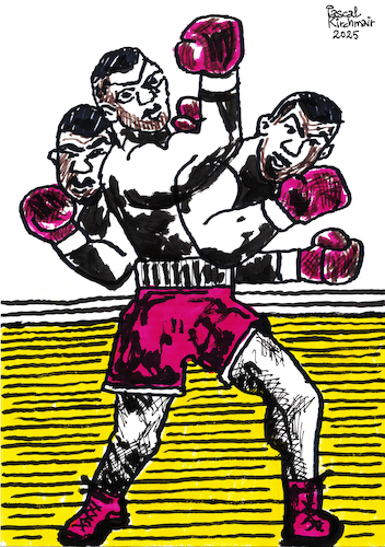 Cartoon: Iron Mike (medium) by Pascal Kirchmair tagged boxen,faustkampf,boxring,ring,michael,gerard,iron,mike,tyson,undisputed,heavyweight,wbc,brownsville,brooklyn,new,york,usa,wba,ibf,champion,of,the,world,international,boxing,hall,fame,boxer,sieger,winner,sport,sports,ink,tusche,tuschezeichnung,portrait,retrato,ritratto,porträt,irish,pub,illustration,drawing,zeichnung,pascal,kirchmair,cartoon,caricature,karikatur,ilustracion,dibujo,desenho,disegno,ilustracao,illustrazione,illustratie,dessin,de,presse,du,jour,art,day,tekening,teckning,cartum,vineta,comica,vignetta,caricatura,portret,arte,kunst,artwork,boxen,faustkampf,boxring,ring,michael,gerard,iron,mike,tyson,undisputed,heavyweight,wbc,brownsville,brooklyn,new,york,usa,wba,ibf,champion,of,the,world,international,boxing,hall,fame,boxer,sieger,winner,sport,sports,ink,tusche,tuschezeichnung,portrait,retrato,ritratto,porträt,irish,pub,illustration,drawing,zeichnung,pascal,kirchmair,cartoon,caricature,karikatur,ilustracion,dibujo,desenho,disegno,ilustracao,illustrazione,illustratie,dessin,de,presse,du,jour,art,day,tekening,teckning,cartum,vineta,comica,vignetta,caricatura,portret,arte,kunst,artwork