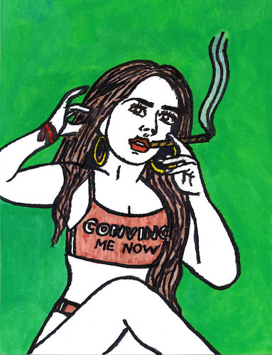 Cartoon: Mädchen mit Zigarre (medium) by Pascal Kirchmair tagged raucherin,smoker,rauchend,smoking,woman,ink,drawing,tusche,zeichnung,hollywood,art,arte,kunst,caricatura,cartoon,caricature,karikatur,illustration,dessin,pascal,kirchmair,portrait,retrato,ritratto,dibujo,desenho,powerfrau,sexy,girl,sensual,sabrosa,ilustracion,ilustracao,dangerous,gefährlich,porträt,sensuelle,burlesque,sexo,erotik,erotic,erotismo,eroticism,erotisme,erotica,femme,frau,artwork,vogue,fashion,mode,givenchy,fatale,fille,mädchen,ragazza,pintura,painting,peinture,cuadro,quadro,witch,bitch,model,costume,striptease,cosplay,japanese,young,boots,stiefel,pop,cosplayer,star,japan,sigaro,cigar,cigare,cigarro,zigarre,puro,avana,havanna,cuba,kuba,charuto,havana,la,havane,habano,habana,raucherin,smoker,rauchend,smoking,woman,ink,drawing,tusche,zeichnung,hollywood,art,arte,kunst,caricatura,cartoon,caricature,karikatur,illustration,dessin,pascal,kirchmair,portrait,retrato,ritratto,dibujo,desenho,powerfrau,sexy,girl,sensual,sabrosa,ilustracion,ilustracao,dangerous,gefährlich,porträt,sensuelle,burlesque,sex,sexo,erotik,erotic,erotismo,eroticism,erotisme,erotica,femme,frau,artwork,vogue,fashion,mode,givenchy,fatale,fille,mädchen,ragazza,pintura,painting,peinture,cuadro,quadro,witch,bitch,model,costume,striptease,cosplay,japanese,young,boots,stiefel,pop,cosplayer,star,japan,sigaro,cigar,cigare,cigarro,zigarre,puro,avana,havanna,cuba,kuba,charuto,havana,la,havane,habano,habana
