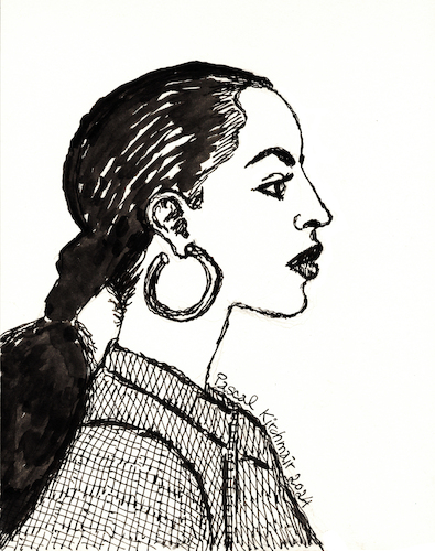 Cartoon: Sade Adu (medium) by Pascal Kirchmair tagged sade,adu,rnb,jazz,smooth,operator,dibujo,desenho,disegno,cartoon,caricature,karikatur,caricatura,pascal,kirchmair,ilustracao,ilustracion,art,kunst,illustration,arte,artist,artiste,artista,künstler,ink,drawing,tusche,tuschezeichnung,zeichnung,illustrazione,illustratie,dessin,de,presse,du,jour,of,the,day,tekening,teckning,cartum,vineta,comica,vignetta,portrait,porträt,portret,retrato,ritratto,black,sepia,artwork,music,musik,musician,musiker,musicien,soul,grammy,grammys,singer,songwriter,sexy,sensual,sensuelle,musique,musica,sade,adu,rnb,jazz,smooth,operator,dibujo,desenho,disegno,cartoon,caricature,karikatur,caricatura,pascal,kirchmair,ilustracao,ilustracion,art,kunst,illustration,arte,artist,artiste,artista,künstler,ink,drawing,tusche,tuschezeichnung,zeichnung,illustrazione,illustratie,dessin,de,presse,du,jour,of,the,day,tekening,teckning,cartum,vineta,comica,vignetta,portrait,porträt,portret,retrato,ritratto,black,sepia,artwork,music,musik,musician,musiker,musicien,soul,grammy,grammys,singer,songwriter,sexy,sensual,sensuelle,musique,musica