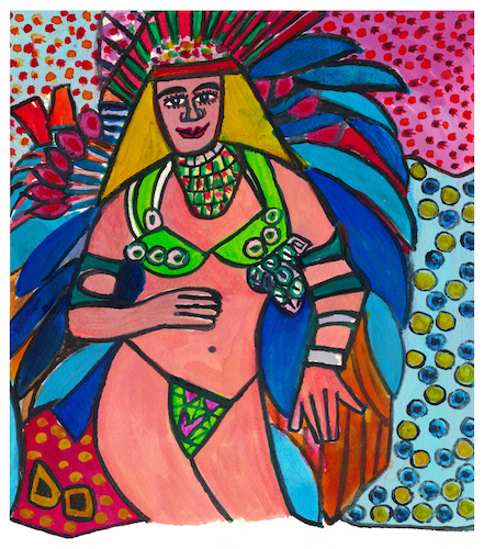 Samba dancer