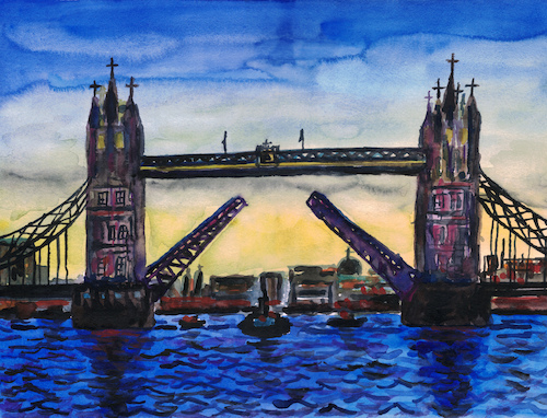 Cartoon: Tower Bridge (medium) by Pascal Kirchmair tagged tower,bridge,london,themse,thames,tamise,painting,peinture,tamigi,tamesis,tamisa,arte,pascal,kirchmair,illustration,drawing,zeichnung,ilustracion,dibujo,desenho,ink,disegno,ilustracao,illustrazione,illustratie,dessin,de,presse,du,jour,art,of,the,day,tekening,teckning,great,little,britain,england,united,kingdom,tower,bridge,london,themse,thames,tamise,painting,peinture,tamigi,tamesis,tamisa,arte,pascal,kirchmair,illustration,drawing,zeichnung,ilustracion,dibujo,desenho,ink,disegno,ilustracao,illustrazione,illustratie,dessin,de,presse,du,jour,art,of,the,day,tekening,teckning,great,little,britain,england,united,kingdom