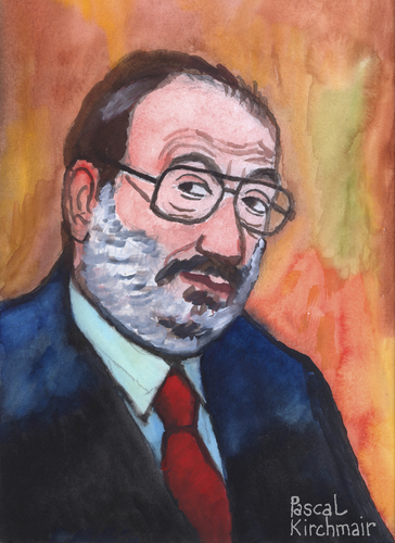 Cartoon: Umberto Eco (medium) by Pascal Kirchmair tagged umberto,eco,portrait,karikatur,caricature,disegno,aquarell,italia,schriftsteller,scrittore,ecrivain,italien,mailand,milano,umberto,eco,portrait,karikatur,caricature,disegno,aquarell,italia,schriftsteller,scrittore,ecrivain,italien,mailand,milano