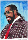 Cartoon: Barry White (small) by Pascal Kirchmair tagged barry eugene white let the music play cartoon caricature karikatur portrait retrato ritratto vineta comica vignetta cartum portret porträt usa los angeles drawing dibujo desenho disegno dessin zeichnung illustration ilustracion ilustracao singer pop musik soul songwriter composer funk disco song grammy award
