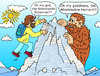 Cartoon: Yeti (small) by Pascal Kirchmair tagged legende bigfoot yeti reinhold messner himalaya mount everest