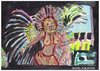 Cartoon: Carnaval do Rio (small) by Pascal Kirchmair tagged samba,rio,de,janeiro,carnaval,do,brasil,cartoon,carioca,zeichnung,drawing,watercolour,aquarell,dessin,dibujo,desenho,disegno