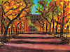 Cartoon: Central Park im Herbst (small) by Pascal Kirchmair tagged fall,autumn,automne,otono,autunno,outono,in,central,park,new,york,city,gouache,pascal,kirchmair,artwork,kunst,künstler,illustration,sepia,ink,drawing,tusche,tuschezeichnung,zeichnung,cartoon,caricature,karikatur,ilustracion,dibujo,desenho,disegno,ilustracao,illustrazione,illustratie,dessin,de,presse,du,jour,art,of,the,day,tekening,teckning,cartum,vineta,comica,vignetta,caricatura,portrait,porträt,portret,retrato,ritratto,arte,love,pintura,painting,malerei,peinture,manhattan,mall