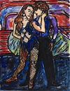 Cartoon: Dancing Stars (small) by Pascal Kirchmair tagged orf,österreich,austria,autriche,wien,catharina,malek,paulus,bohl,dancing,stars,rainha,do,carnaval,de,bateria,frente,da,escola,samba,caprichosos,pilares,no,desfile,carnival,love,liebe,amore,amour,passion,passione,pasion,ardor,paixao,karneval,carioca,brasilianerin,rio,janeiro,copa,cabana,tänzerin,dancer,danseuse,brazil,brasil,bresil,brasile,burlesque,show,ink,drawing,tusche,zeichnung,lingerie,art,arte,kunst,caricatura,cartoon,caricature,karikatur,illustration,dessin,pascal,kirchmair,portrait,retrato,ritratto,dibujo,desenho,powerfrau,sexy,girl,sensual,sabrosa,ilustracion,ilustracao,woman,porträt,sensuelle,sex,sexo,erotik,erotic,erotismo,eroticism,erotisme,erotica,femme,frau,jamaique,jamaika,jamaica,new,orleans,mardi,gras,bailar,baile,dancers,tänzer,painting,pintura,peinture,dipinto,malerei,bild,image,pittura,aquarell,watercolor,watercolour,aquarelle,acuarela