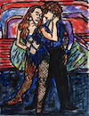 Cartoon: Dancing Stars (small) by Pascal Kirchmair tagged orf,österreich,austria,autriche,wien,catharina,malek,paulus,bohl,dancing,stars,rainha,do,carnaval,de,bateria,frente,da,escola,samba,caprichosos,pilares,no,desfile,carnival,love,liebe,amore,amour,passion,passione,pasion,ardor,paixao,karneval,carioca,brasilianerin,rio,janeiro,copa,cabana,tänzerin,dancer,danseuse,brazil,brasil,bresil,brasile,burlesque,show,ink,drawing,tusche,zeichnung,lingerie,art,arte,kunst,caricatura,cartoon,caricature,karikatur,illustration,dessin,pascal,kirchmair,portrait,retrato,ritratto,dibujo,desenho,powerfrau,sexy,girl,sensual,sabrosa,ilustracion,ilustracao,woman,porträt,sensuelle,sex,sexo,erotik,erotic,erotismo,eroticism,erotisme,erotica,femme,frau,jamaique,jamaika,jamaica,new,orleans,mardi,gras,bailar,baile,dancers,tänzer,painting,pintura,peinture,dipinto,malerei,bild,image,pittura,aquarell,watercolor,watercolour,aquarelle,acuarela