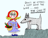 Cartoon: Little Red Riding Hood (small) by Pascal Kirchmair tagged little red riding hood rotkäppchen le petit chaperon rouge cappuccetto rosso