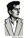 Cartoon: Ludwig Wittgenstein (small) by Pascal Kirchmair tagged ludwig wittgenstein caricature karikatur cartoon philosoph philosopher austria