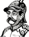 Cartoon: Otto von Bismarck (small) by Pascal Kirchmair tagged pickelhaube,spitzhelm,politiker,politician,bundeskanzler,otto,von,bismarck,kanzler,reichskanzler,deutsches,reich,kaiserreich,langer,an,den,enden,nach,unten,gebogener,schnauzbart,struppig,walrossbart,bigote,mustache,schnurrbart,mostacho,baffo,baffi,baffetti,deutschland,germany,art,arte,kunst,cuadro,quadro,bild,picture,artist,artiste,artista,künstler,illustration,ink,drawing,zeichnung,pascal,kirchmair,cartoon,caricature,karikatur,ilustracion,dibujo,desenho,brush,disegno,ilustracao,illustrazione,illustratie,dessin,de,presse,du,jour,tekening,teckning,cartum,vineta,comica,vignetta,caricatura,portrait,porträt,portret,retrato,ritratto,tusche,tuschezeichnung,artwork