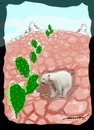 Cartoon: Bearly surviving (small) by kar2nist tagged global,warming,bears,arctic,parched,earth