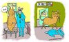 Cartoon: cat e rat operation (small) by kar2nist tagged cat,rat,cateract,operation,eye,surgery