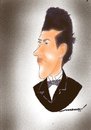 Cartoon: ciprian porumbescu (small) by kar2nist tagged ciprian porumbescu romanian composers music celebrity