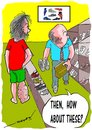 Cartoon: shopping 4 shoes (small) by kar2nist tagged filariasis shoe purchase swelling
