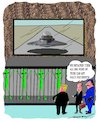 Cartoon: Trumps Fatwa (small) by kar2nist tagged trump immigration rules alien