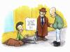 Cartoon: Hoppla (small) by Bülow tagged oi,punk,cash,euro,street