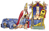 Cartoon: Santo Puttaniere (small) by Niessen tagged saint,bitch,pope,berlusconi,holy,madonna,hure,hurenbock,papst,jungfrau,maria