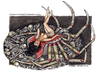 Cartoon: Vedova nera (small) by Niessen tagged vedova,nera,ragno,donna,fatale,scheletri,morti,black,widow,spider,fatal,woman,skeletons,dead