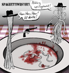 Cartoon: Spaghettiwestern (small) by Mistviech tagged pizzapitch