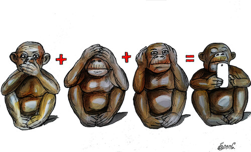 Cartoon: Jednakost (medium) by drljevicdarko tagged math2022,mathematics