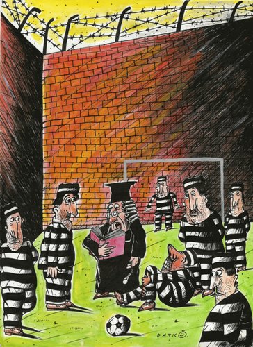 Cartoon: punishment (medium) by drljevicdarko tagged punishment