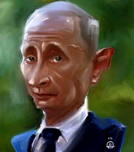 Cartoon: Putin (medium) by drljevicdarko tagged putin