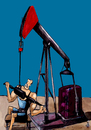 Cartoon: oil pump (small) by drljevicdarko tagged oil,pump